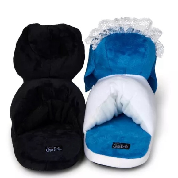 CORPSE BRIDE VICTOR AND EMILY SLIPPERS - NEW WITH TAGS - Picture 5 of 6